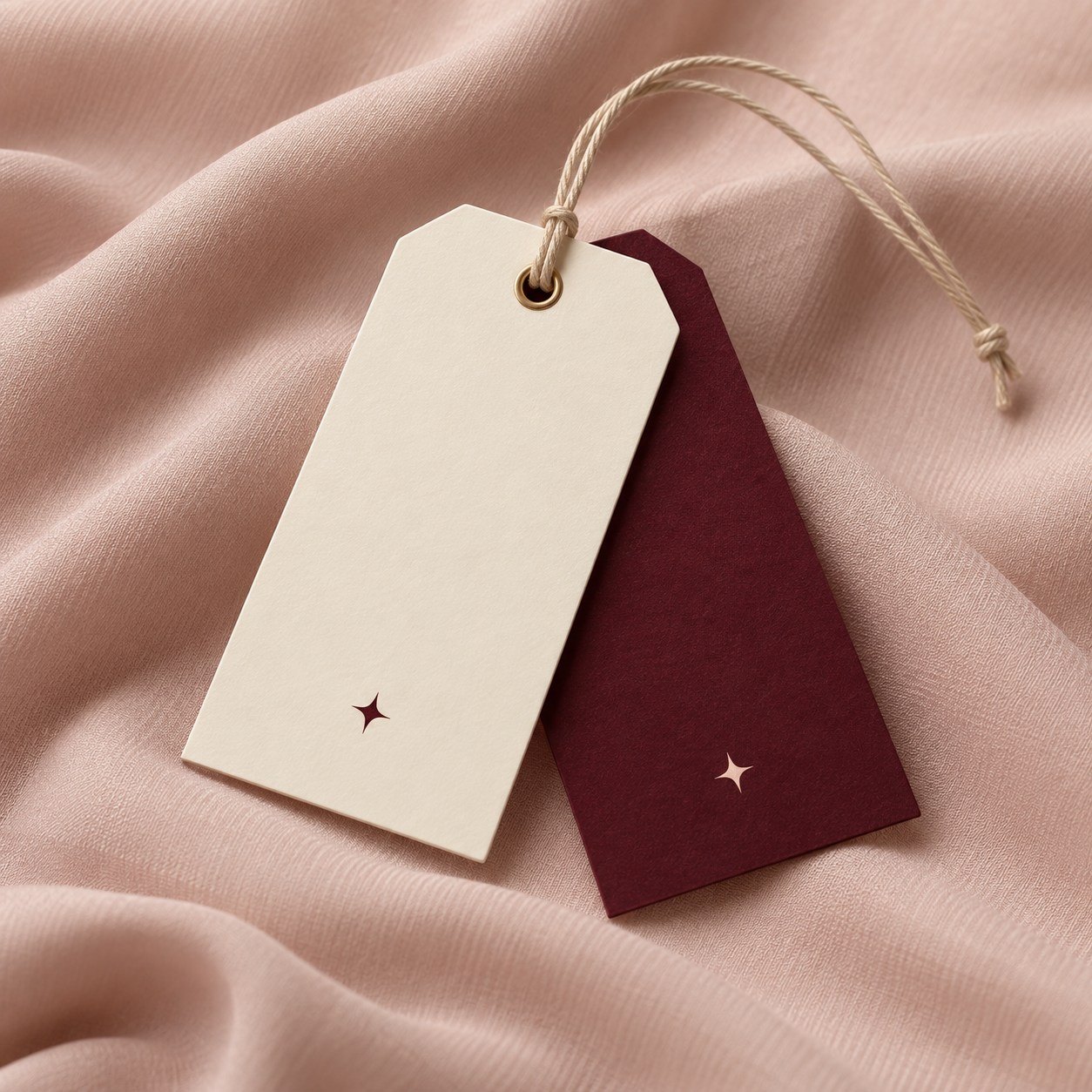 Tag para roupas (papel couchê)
